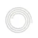 AXOR-HG-AXOR-ShowerSolutions-Textilbrauseschlauch-2-m-mit-zylindrischen-Muttern-Mattweiss-28291700 gallery number 1